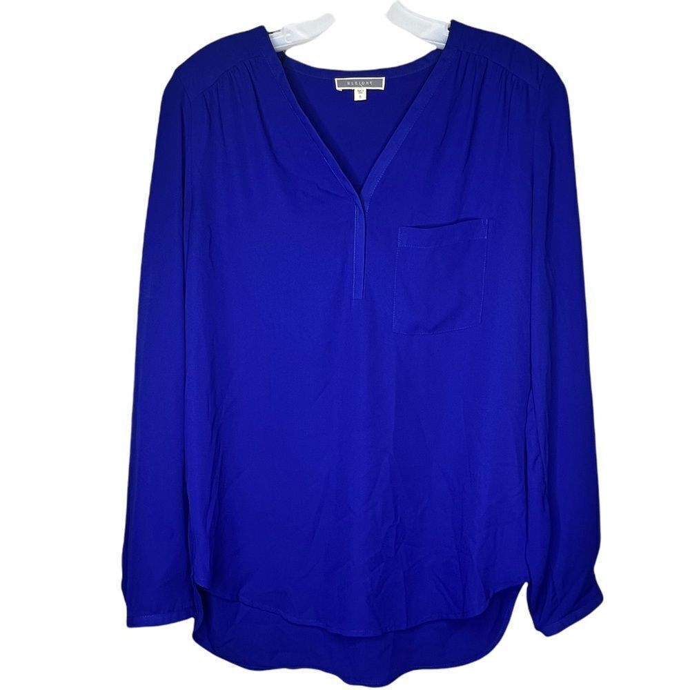 Pleione Blue Blouse